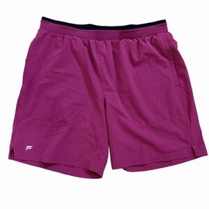 FableticsMen's Fuchsia Linerless Shorts size Large